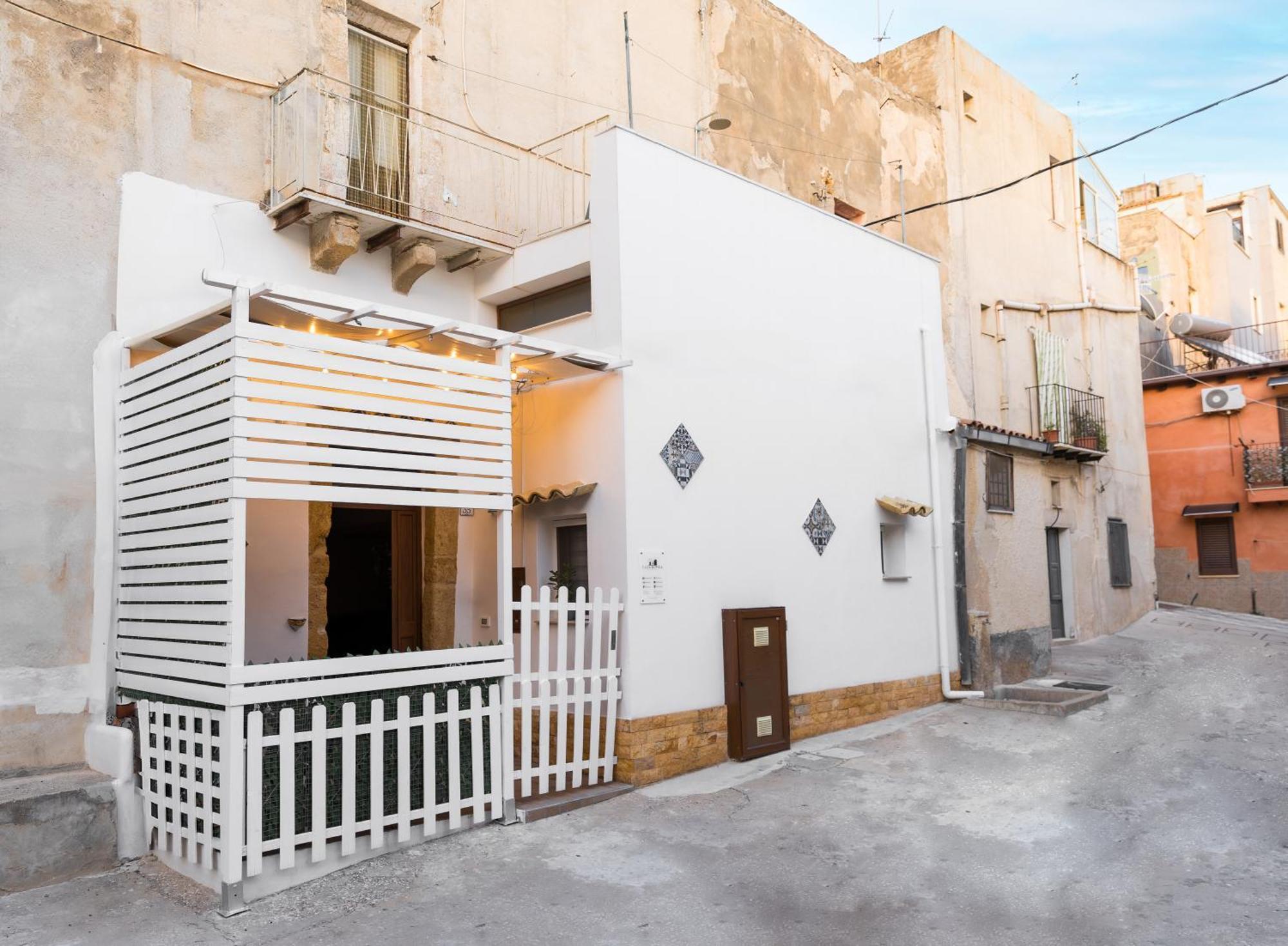 Vila Centro Storico Sciacca - Casa Di Pisa Cortile Termine Exteriér fotografie