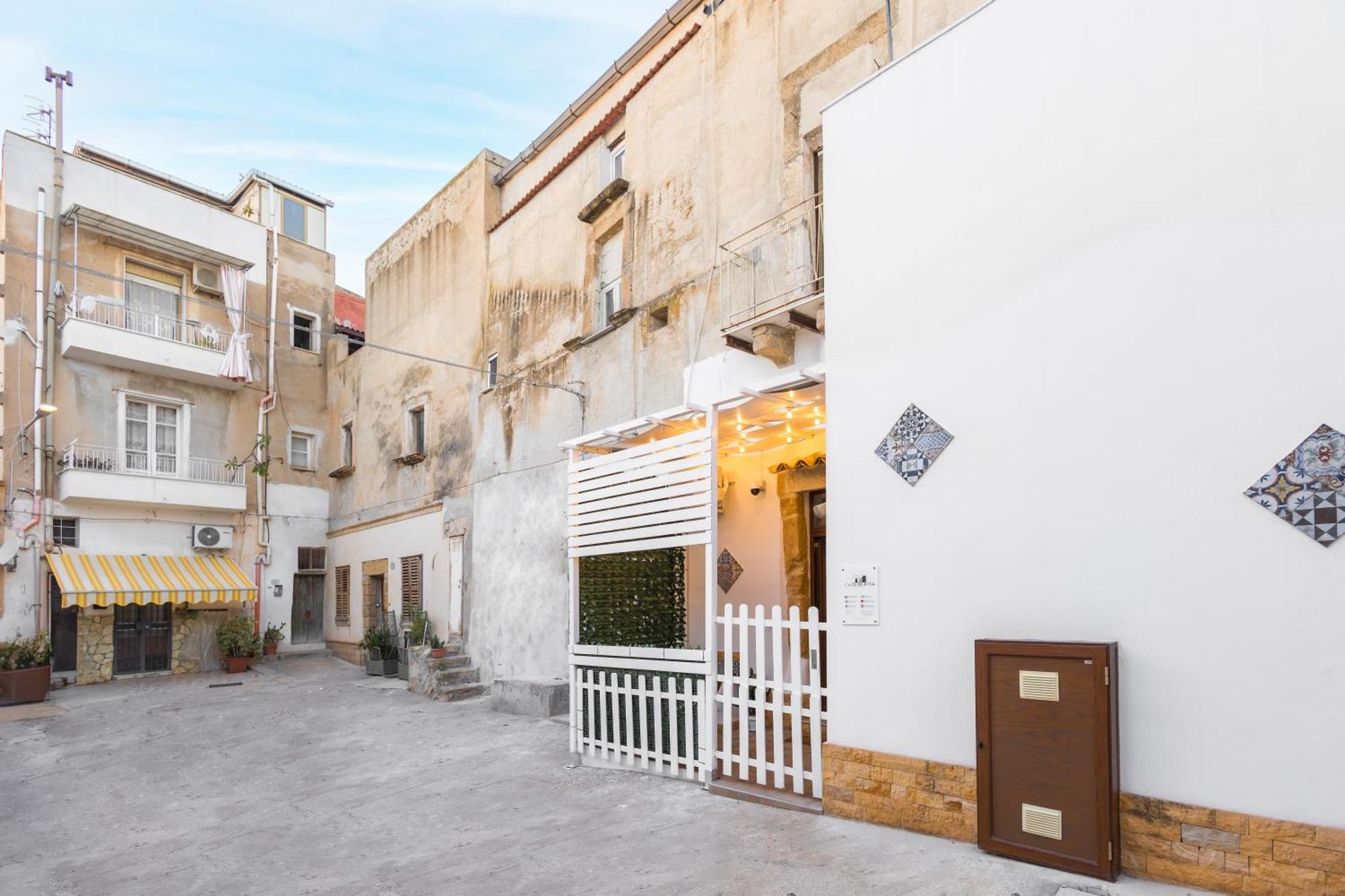 Vila Centro Storico Sciacca - Casa Di Pisa Cortile Termine Exteriér fotografie