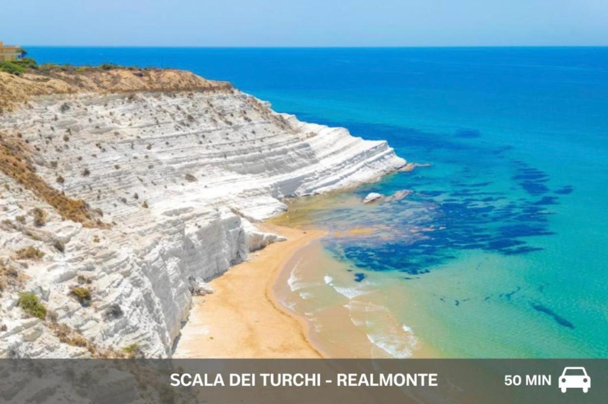 Vila Centro Storico Sciacca - Casa Di Pisa Cortile Termine Exteriér fotografie